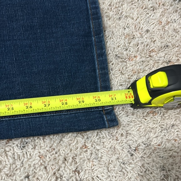 Banana Republic Wide Leg Jeans Pant High Rise Dark Denim Pleated NWT 28/6 - Picture 13 of 13